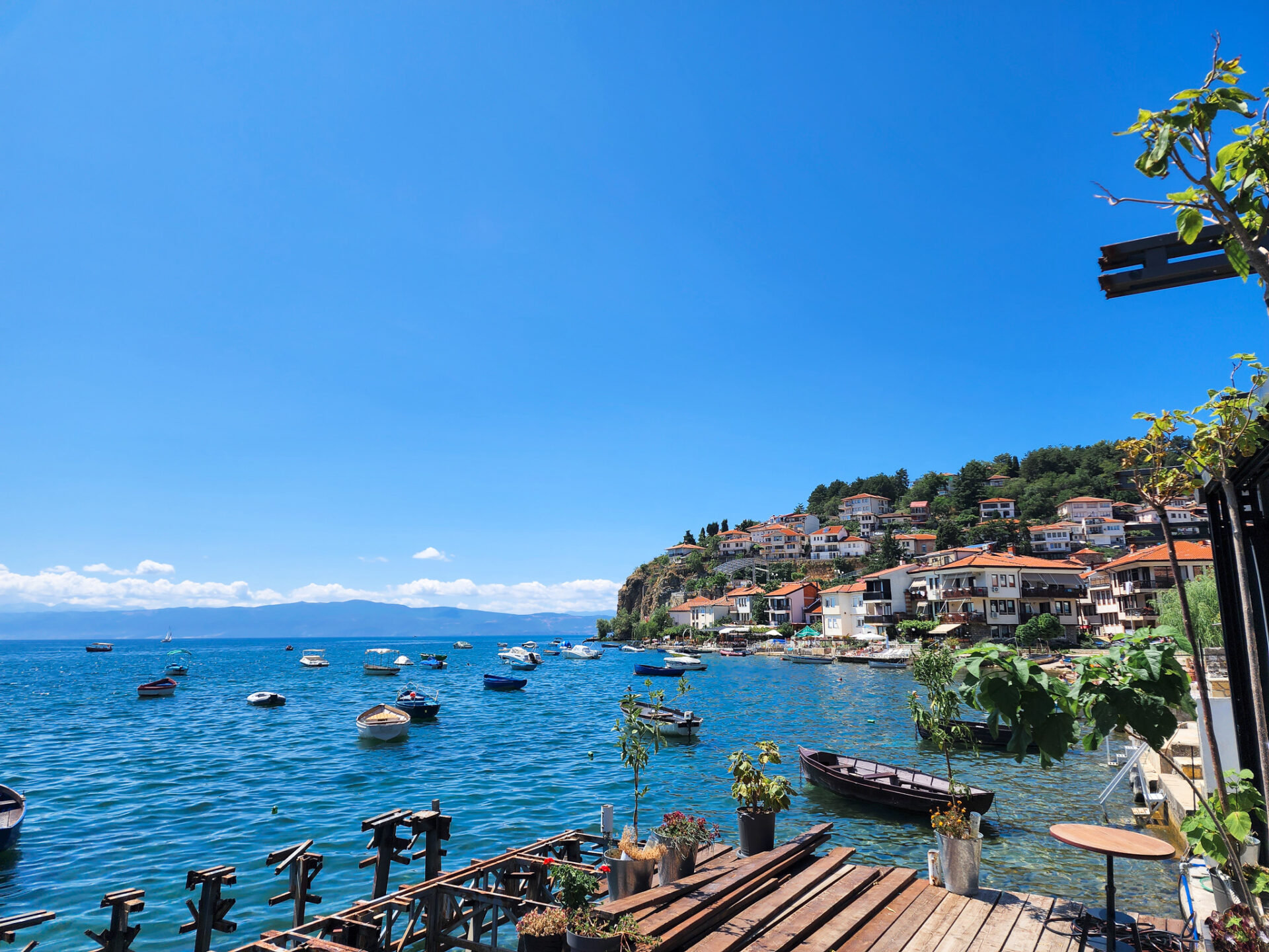 Ohrid harbor